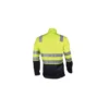 Veste - THOR - 78% Coton/20% Polyester/2% Fibre antistatique 300g/m2 + Bandes - Jaune HV/marine - COVERGUARD | 8MTHJY