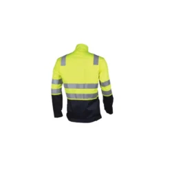 Veste - THOR - 78% Coton/20% Polyester/2% Fibre antistatique 300g/m2 + Bandes - Jaune HV/marine - COVERGUARD | 8MTHJY