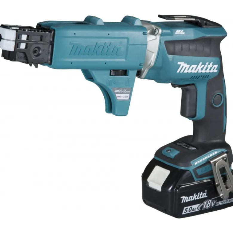 Visseuse automatique 18 V Li-Ion 5 Ah 5 x 25 à 55 mm Makita | DFS452TJX2