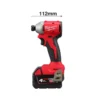 Visseuse à chocs Compacte Hex 1/4 BRUSHLESS, 18V, sans batterie, 190 Nm - Milwaukee | 4933492839