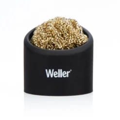Weller Éponge de nettoyage en laiton pour pannes de fer à souder avec support en silicone - Weller | WLACCBSH-02