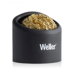 Weller Éponge de nettoyage en laiton pour pannes de fer à souder avec support en silicone - Weller | WLACCBSH-02