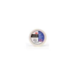 24 X Ruban adhésif vinyle 471, Blanc, emballage individuel, 51 mm x 33 m, 0.14 mm 3M | 7100044650